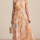Esther | Abito Halter Acquerello