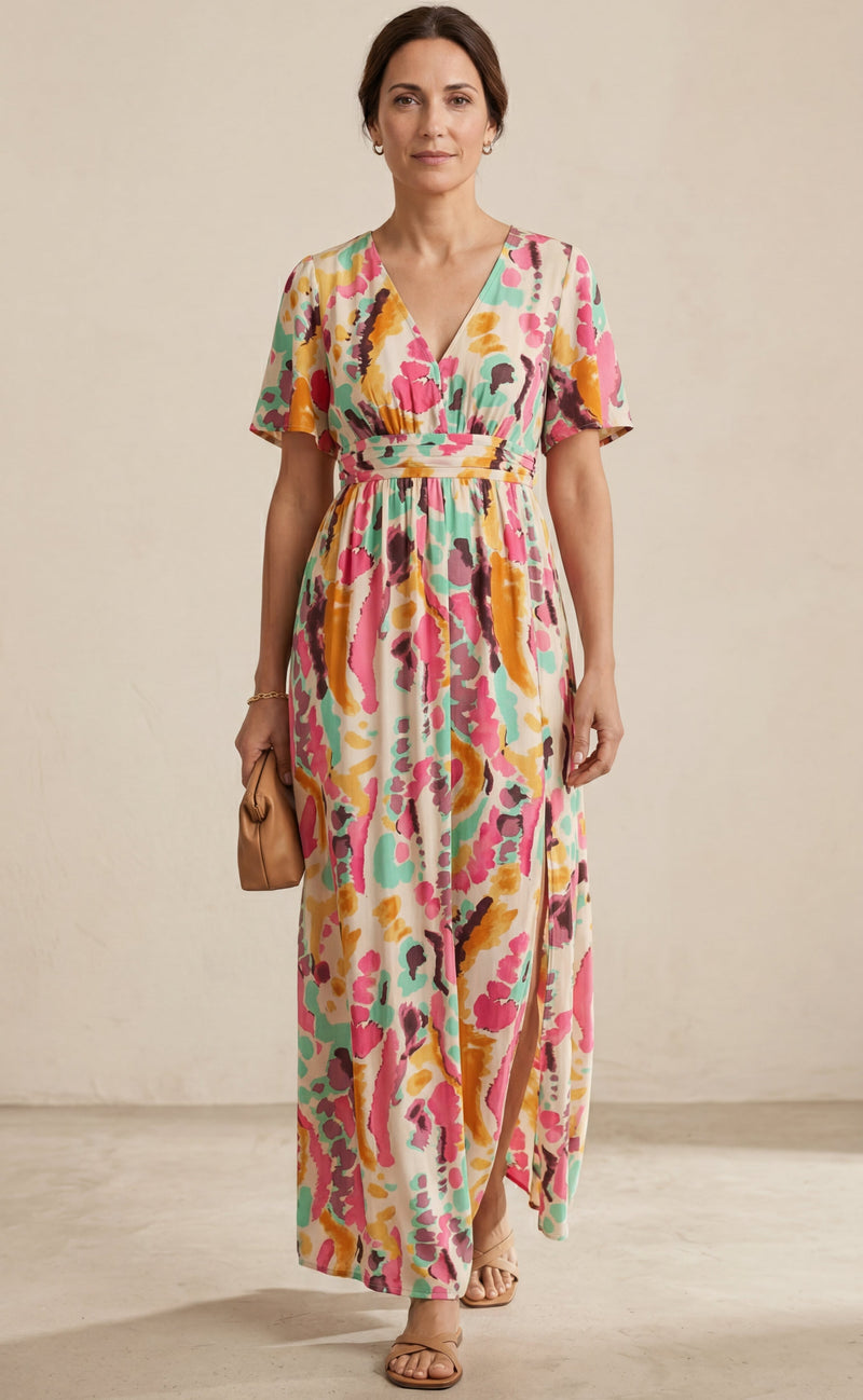Yuki | Abito V Tie Dye