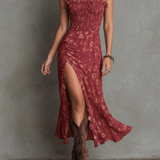 Wendy | Abito Midi Boho Floreale