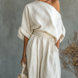 Mila™ | Set Due Pezzi con Spalle Scoperte