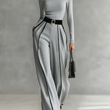 Vera™ | Completo Chic con Dettaglio a Contrasto