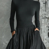 Eva™ | Completo Chic con Gonna Plissettata