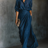 Sara™ | Elegante conjunto con falda larga
