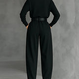 Lisa™ | Set di 2 Pezzi Nero con Cintura