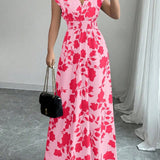 Daniela | Abito Floreale Maxi