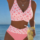Martina | Bikini Motivo Rombo