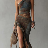 Truus | Abito Maxi Vintage Floreale