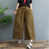 AMELINA – PANTALONI IN LINO PLISSÉ COMFORT FIT