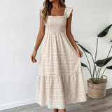 Vera | Abito Quadri Maxi