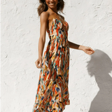 Chiara | Midi Abito Colorato