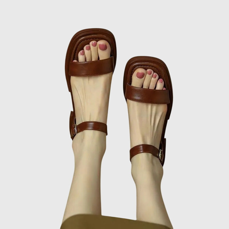 Celestia™ | Sandali in pelle ortopedica