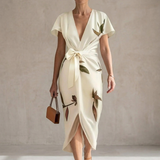 Judy | Abito Satin Bianco