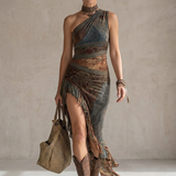 Truus | Abito Maxi Vintage Floreale