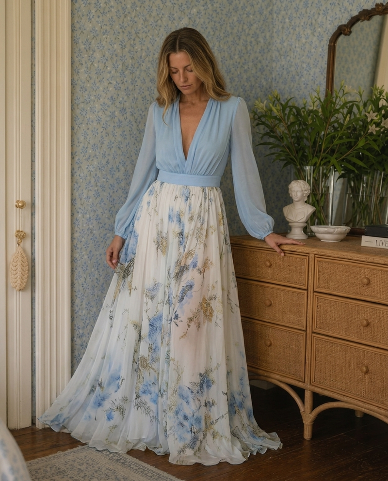 Esmee™ | Maxi Abito Elegante con Taglio Flattering