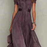 Yolanda | Elegante Vestito Maxi Fluido