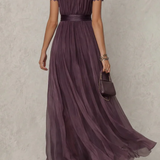 Yolanda | Elegante Vestito Maxi Fluido