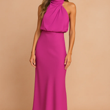 Selena | Abito Satinato Halter