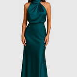 Selena | Abito Satinato Halter