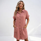 Béatrice™ | Abito Camicia Elegante