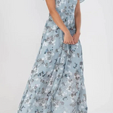 Maxi Abito Floreale Glamour