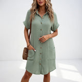 Béatrice™ | Abito Camicia Elegante