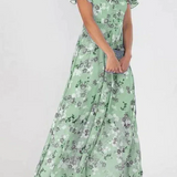 Maxi Abito Floreale Glamour