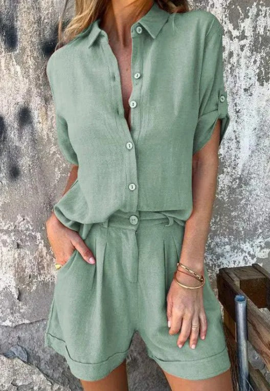 Melda - Completo Buttoned Arieggiato