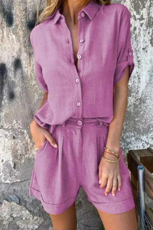 Melda - Completo Buttoned Arieggiato
