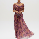 Maxi Abito Drappeggiato