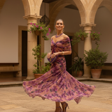 Maxi Abito Drappeggiato