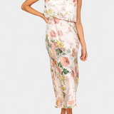Lisa | Abito Maxi Halter Floreale