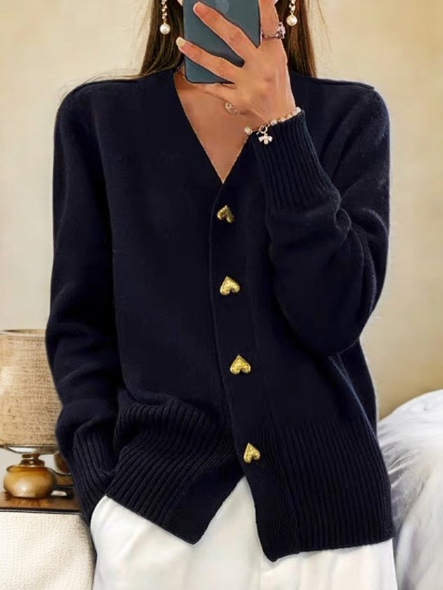 Amy | Cardigan Elegante in Maglia