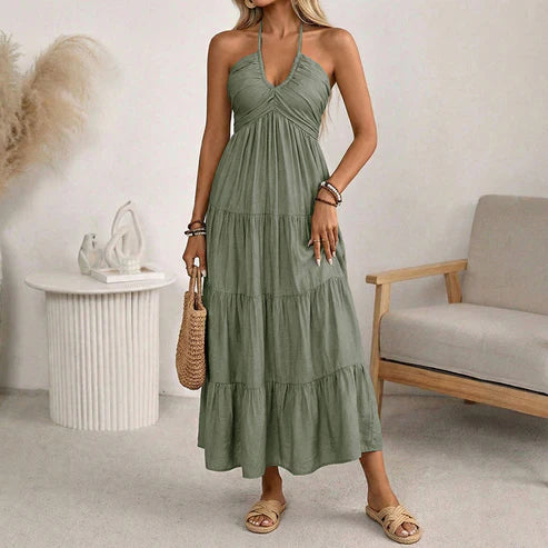 Julia | Abito Halter Maxi
